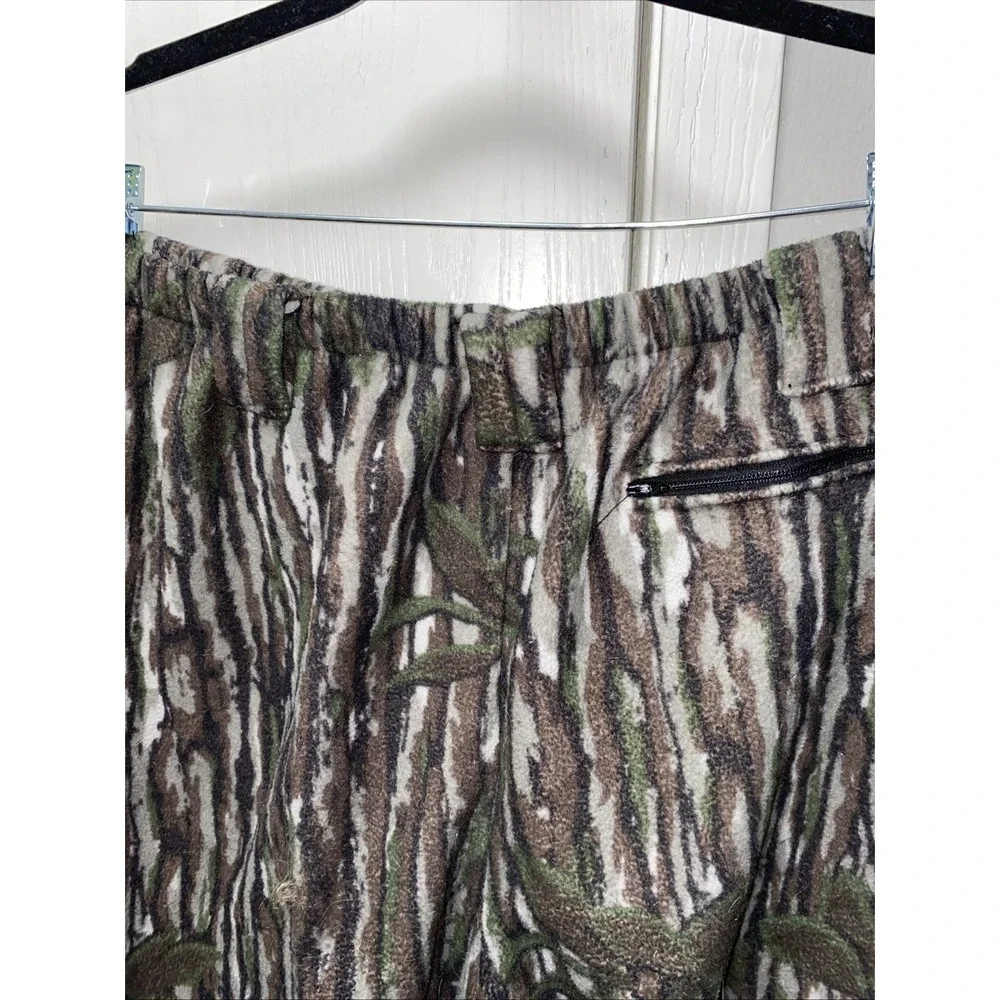 World Famous Sports Large Javket & Pants Fleece Camo Set Made In The USA Hunting